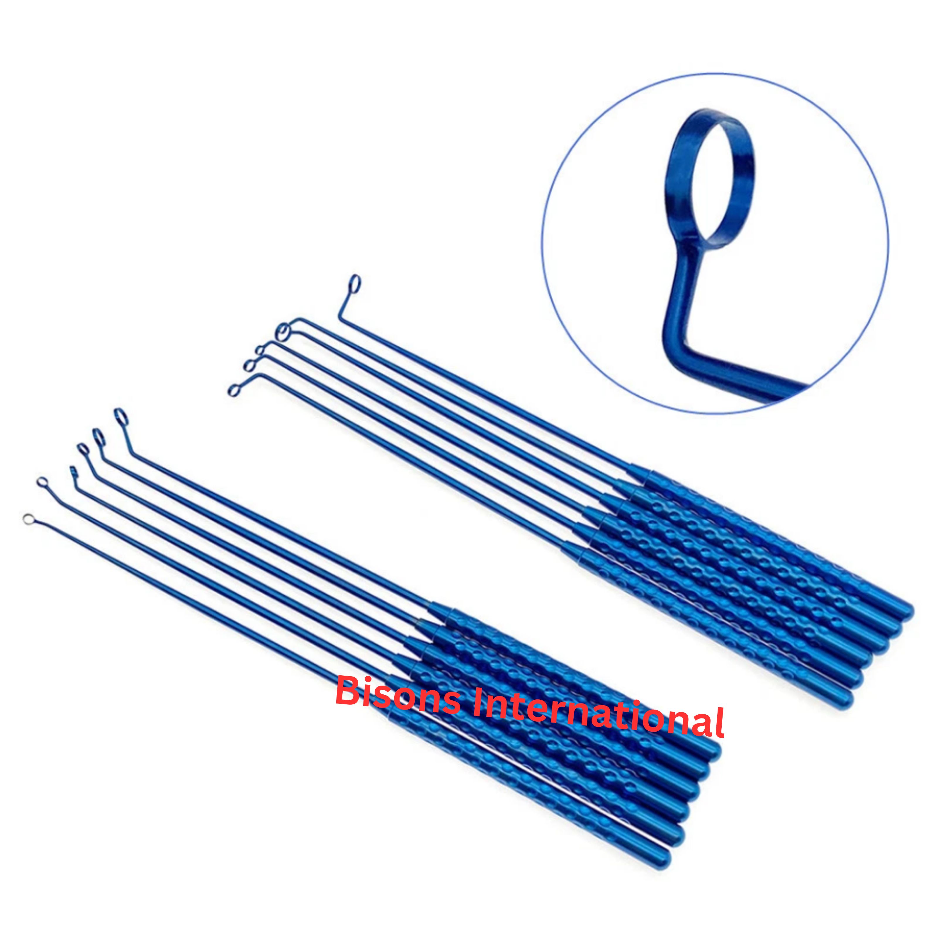 Micro Ring Curette with Ring Tip – Microneurosurgery Surgical Instrument