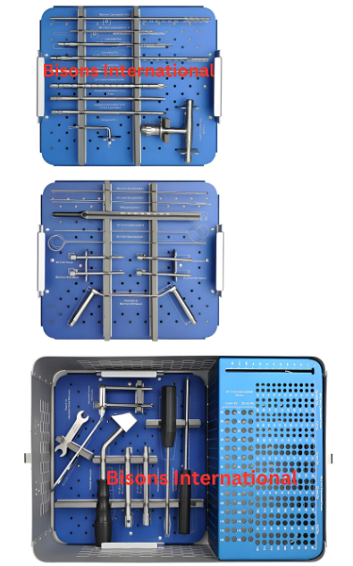Cannulated Screw Instrument Set 4.5/6.5/7.3mm for Orthopedic Surgery