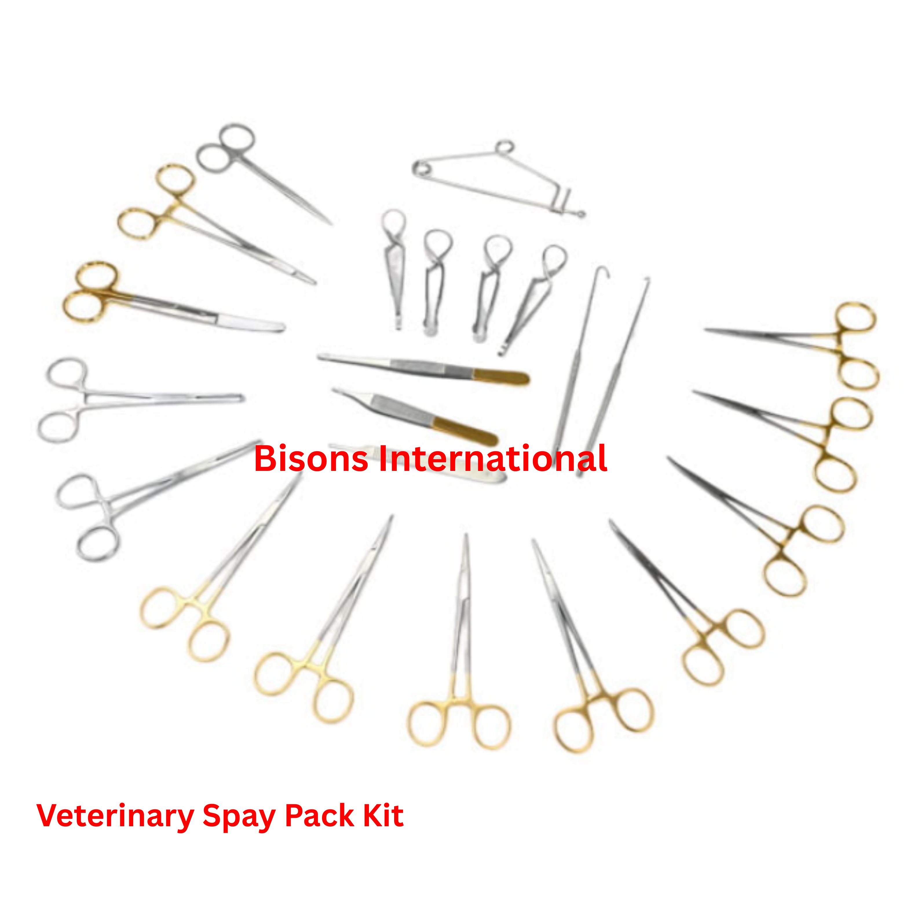Veterinary Soft Tissue Surgery Instrument Set | Complete Surgical Kit
