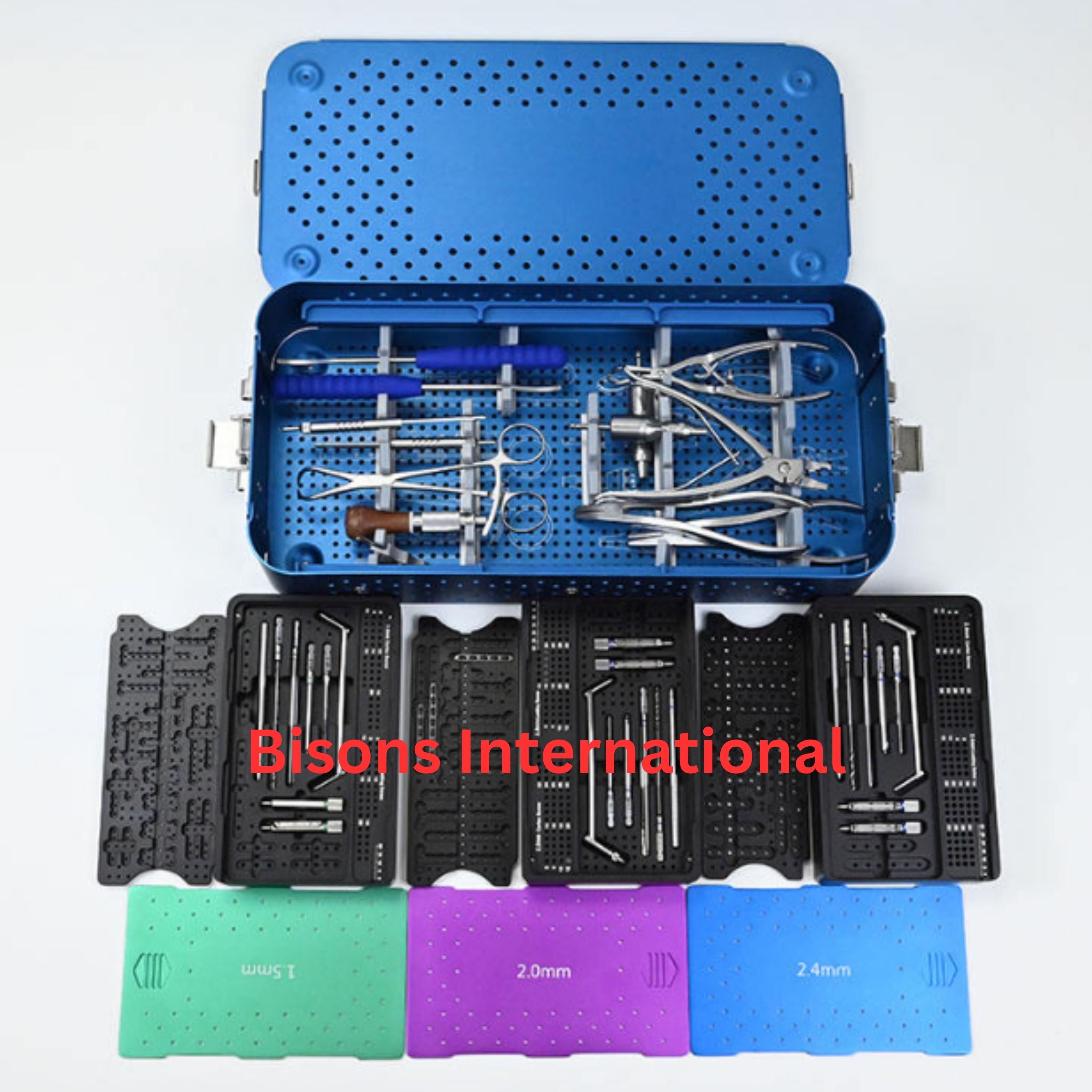 Mini Fragment Orthopedic Implants and Surgical Instrument Set