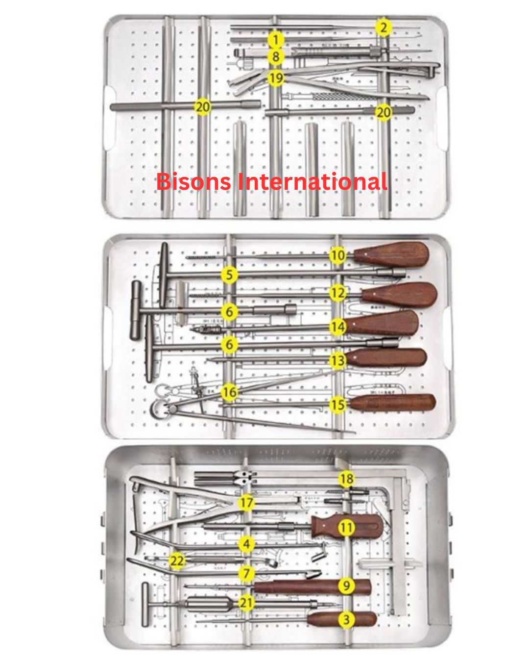 Anterior Thoracic Lumbar Plate System Instrument Set