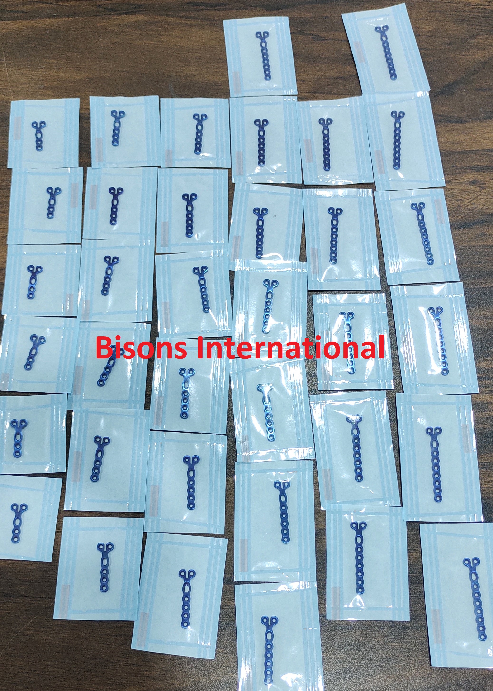 Titanium T Plates for Bone Fracture Fixation and Orthopedic Surgical Reconstruction