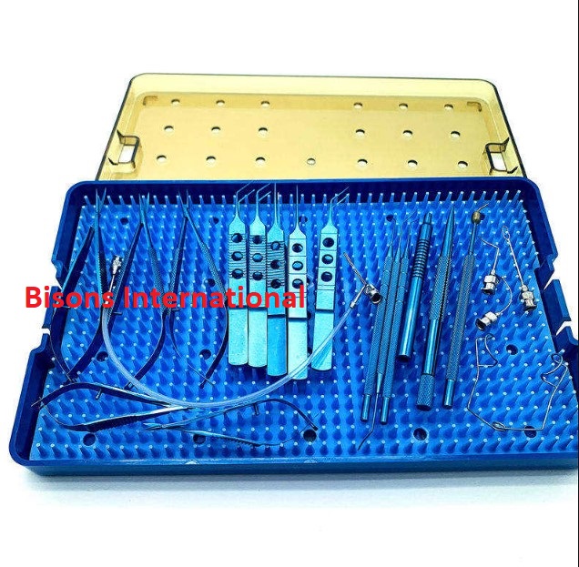 21-Piece Cataract Surgery Instrument Set – Complete Ophthalmic Surgical Kit