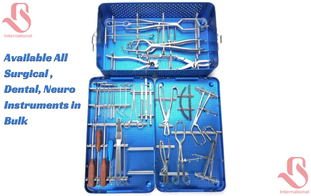 Orthopedic Pelvis Reconstruction Plate Surgical Instrument Set