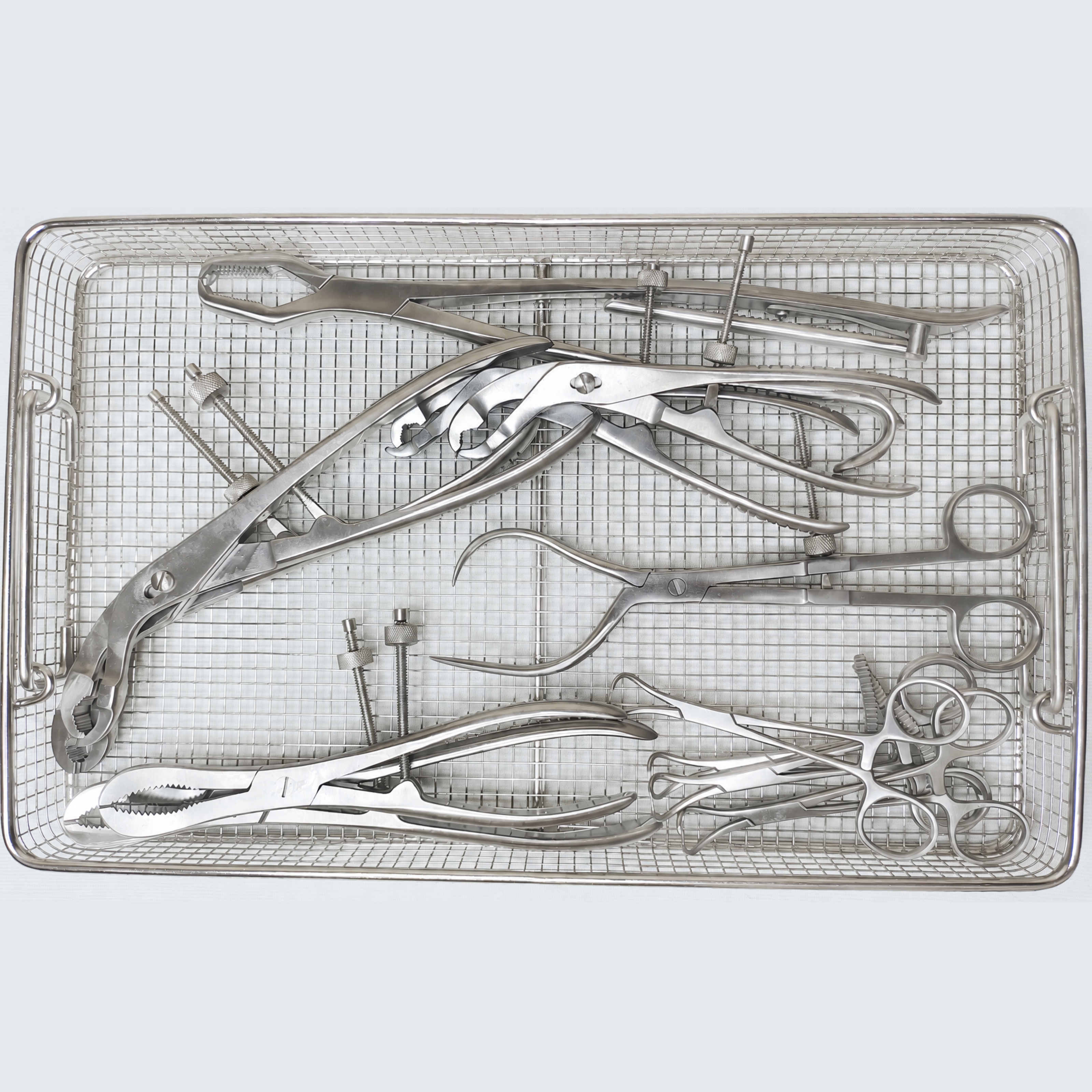 Bone Reduction Forceps Set with Instrument Tray for Orthopedic Surgery