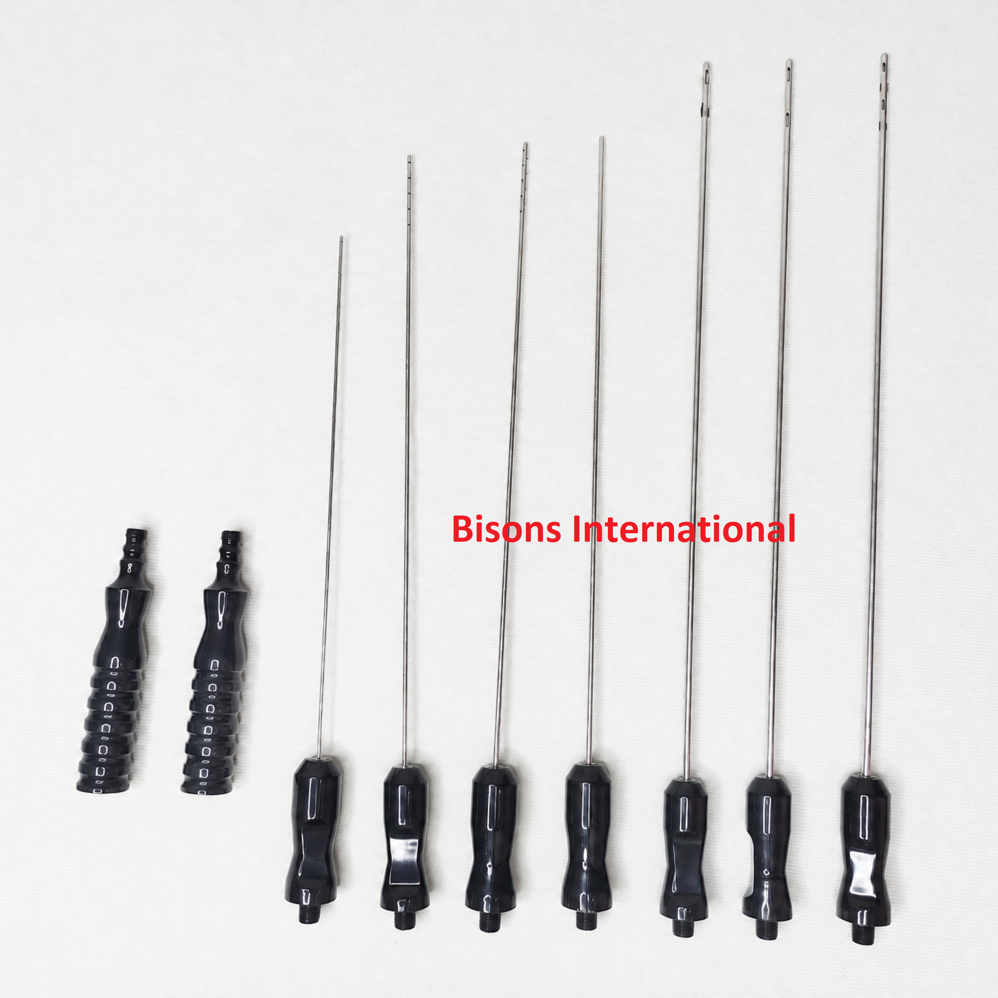Liposuction and Fat Harvesting Cannula Set for Plastic Surgery